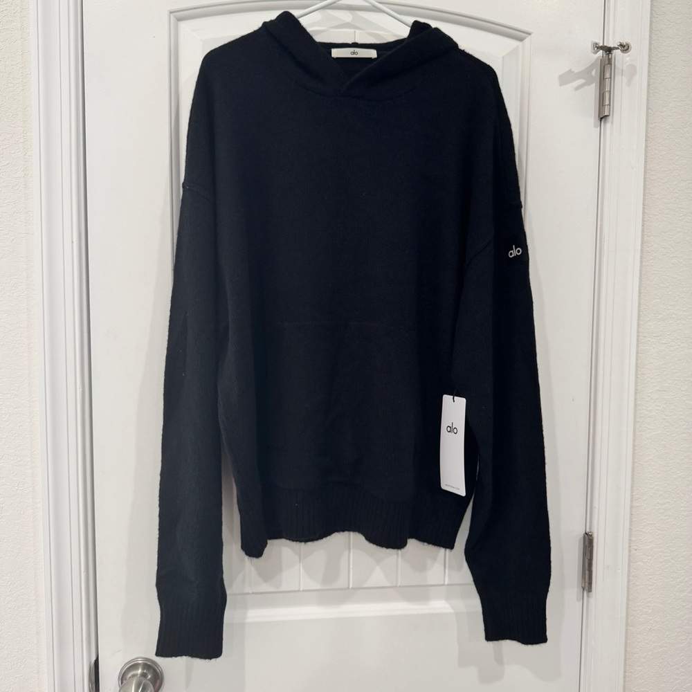 ALO Yoga New Class Cashmere Hoodie Women’s L Oversized NWT